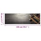 vidaXL Küchenteppich Waschbar Weinflasche 45x150 cm Samt vidaXL Küchenteppich Waschbar Weinflasche 45x150 cm Samt