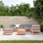 vidaXL 8-tlg. Garten-Lounge-Set mit Kissen Massivholz Douglasie vidaXL 8-tlg. Garten-Lounge-Set mit Kissen Massivholz Douglasie