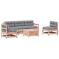 vidaXL 6-tlg. Garten-Lounge-Set mit Kissen Massivholz Douglasie vidaXL 6-tlg. Garten-Lounge-Set mit Kissen Massivholz Douglasie