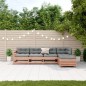 vidaXL 5-tlg. Garten-Lounge-Set mit Kissen Massivholz Douglasie vidaXL 5-tlg. Garten-Lounge-Set mit Kissen Massivholz Douglasie