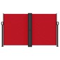 vidaXL Seitenmarkise Ausziehbar Rot 140x1000 cm vidaXL Seitenmarkise Ausziehbar Rot 140x1000 cm