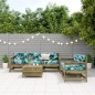 vidaXL 6-tlg. Garten-Lounge-Set mit Kissen Imprägniertes Kiefernholz vidaXL 6-tlg. Garten-Lounge-Set mit Kissen Imprägniertes Kiefernholz