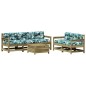 vidaXL 6-tlg. Garten-Lounge-Set mit Kissen Imprägniertes Kiefernholz vidaXL 6-tlg. Garten-Lounge-Set mit Kissen Imprägniertes Kiefernholz