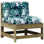 vidaXL 6-tlg. Garten-Lounge-Set mit Kissen Imprägniertes Kiefernholz vidaXL 6-tlg. Garten-Lounge-Set mit Kissen Imprägniertes Kiefernholz