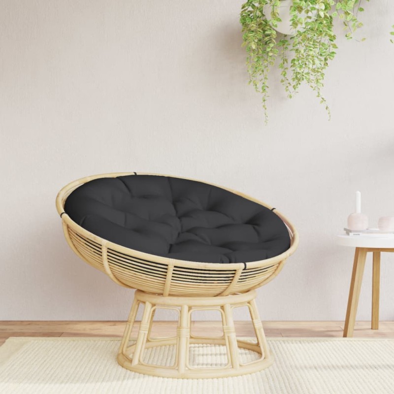 vidaXL Kissen Rund Schwarz Ø 100x11 cm Oxford-Gewebe vidaXL Kissen Rund Schwarz Ø 100x11 cm Oxford-Gewebe