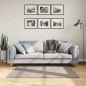 vidaXL Shaggy-Teppich PAMPLONA Hochflor Modern Beige 120x120 cm vidaXL Shaggy-Teppich PAMPLONA Hochflor Modern Beige 120x120 cm