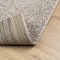 vidaXL Shaggy-Teppich PAMPLONA Hochflor Modern Beige 120x120 cm vidaXL Shaggy-Teppich PAMPLONA Hochflor Modern Beige 120x120 cm