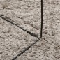 vidaXL Shaggy-Teppich PAMPLONA Hochflor Modern Beige 120x120 cm vidaXL Shaggy-Teppich PAMPLONA Hochflor Modern Beige 120x120 cm