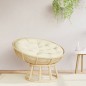 vidaXL Kissen Rund Creme Ø 100x11 cm Oxford-Gewebe vidaXL Kissen Rund Creme Ø 100x11 cm Oxford-Gewebe