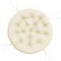 vidaXL Kissen Rund Creme Ø 100x11 cm Oxford-Gewebe vidaXL Kissen Rund Creme Ø 100x11 cm Oxford-Gewebe