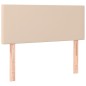 vidaXL Boxspringbett mit Matratze Cappuccino-Braun 80x200cm Kunstleder