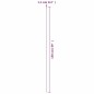 vidaXL Pflanzenstützen 30 Stk. Grün 150 cm Stahl vidaXL Pflanzenstützen 30 Stk. Grün 150 cm Stahl