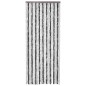 vidaXL Insektenschutz-Vorhang Grau und Weiß 120x220 cm Chenille vidaXL Insektenschutz-Vorhang Grau und Weiß 120x220 cm Chenille
