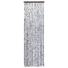 vidaXL Insektenschutz-Vorhang Braun und Beige 120x220 cm Chenille