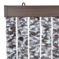 vidaXL Insektenschutz-Vorhang Braun und Beige 120x220 cm Chenille vidaXL Insektenschutz-Vorhang Braun und Beige 120x220 cm Chenille