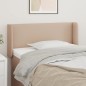 vidaXL Kopfteil mit Ohren Cappuccino-Braun 83x16x78/88 cm Kunstleder vidaXL Kopfteil mit Ohren Cappuccino-Braun 83x16x78/88 cm Kunstleder