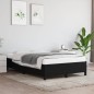 vidaXL Bettgestell Schwarz 120x190 cm Stoff vidaXL Bettgestell Schwarz 120x190 cm Stoff