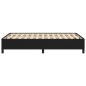 vidaXL Bettgestell Schwarz 120x190 cm Stoff vidaXL Bettgestell Schwarz 120x190 cm Stoff