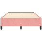 vidaXL Bettgestell Rosa 120x190 cm Samt vidaXL Bettgestell Rosa 120x190 cm Samt
