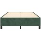 vidaXL Bettgestell Dunkelgrün 120x190 cm Samt vidaXL Bettgestell Dunkelgrün 120x190 cm Samt