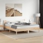 vidaXL Massivholzbett mit Kopfteil 180x200 cm Kiefer vidaXL Massivholzbett mit Kopfteil 180x200 cm Kiefer