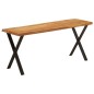 vidaXL Bank Baumkante 105 cm Massivholz Akazie vidaXL Bank Baumkante 105 cm Massivholz Akazie