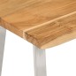 vidaXL Bank Baumkante 105 cm Massivholz Akazie vidaXL Bank Baumkante 105 cm Massivholz Akazie