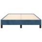 vidaXL Bettgestell Dunkelblau 120x190 cm Samt vidaXL Bettgestell Dunkelblau 120x190 cm Samt