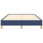 vidaXL Bettgestell ohne Matratze Blau 120x190 cm Stoff vidaXL Bettgestell ohne Matratze Blau 120x190 cm Stoff