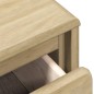 vidaXL Schubladenschrank SAUDA Eiche-Optik 76,5x39x91 cm Massivholz vidaXL Schubladenschrank SAUDA Eiche-Optik 76,5x39x91 cm Massivholz