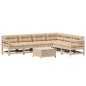 vidaXL 7-tlg. Garten-Lounge-Set mit Kissen Massivholz Kiefer vidaXL 7-tlg. Garten-Lounge-Set mit Kissen Massivholz Kiefer