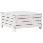 vidaXL 7-tlg. Garten-Lounge-Set mit Kissen Weiß Massivholz Kiefer vidaXL 7-tlg. Garten-Lounge-Set mit Kissen Weiß Massivholz Kiefer
