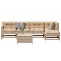 vidaXL 6-tlg. Garten-Lounge-Set mit Kissen Massivholz Kiefer vidaXL 6-tlg. Garten-Lounge-Set mit Kissen Massivholz Kiefer