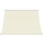 vidaXL Markise Einziehbar Creme 250x150 cm Stoff und Stahl vidaXL Markise Einziehbar Creme 250x150 cm Stoff und Stahl