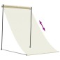 vidaXL Markise Einziehbar Creme 100x150 cm Stoff und Stahl vidaXL Markise Einziehbar Creme 100x150 cm Stoff und Stahl