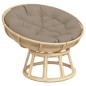 vidaXL Kissen Rund Taupe Ø 100x11 cm Oxford-Gewebe vidaXL Kissen Rund Taupe Ø 100x11 cm Oxford-Gewebe
