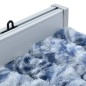 vidaXL Insektenschutz-Vorhang Blau und Weiß 120x220 cm Chenille vidaXL Insektenschutz-Vorhang Blau und Weiß 120x220 cm Chenille