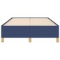 vidaXL Bettgestell Blau 120x190 cm Stoff vidaXL Bettgestell Blau 120x190 cm Stoff