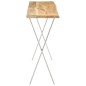 vidaXL Konsolentisch mit Baumkante 105x33x76 cm Massivholz Mango vidaXL Konsolentisch mit Baumkante 105x33x76 cm Massivholz Mango