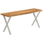 vidaXL Bank Baumkante 105 cm Massivholz Akazie vidaXL Bank Baumkante 105 cm Massivholz Akazie