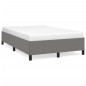 vidaXL Bettgestell Dunkelgrau 120x190 cm Stoff vidaXL Bettgestell Dunkelgrau 120x190 cm Stoff