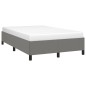 vidaXL Bettgestell Dunkelgrau 120x190 cm Stoff vidaXL Bettgestell Dunkelgrau 120x190 cm Stoff