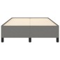 vidaXL Bettgestell Dunkelgrau 120x190 cm Stoff vidaXL Bettgestell Dunkelgrau 120x190 cm Stoff