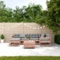 vidaXL 7-tlg. Garten-Lounge-Set mit Kissen Massivholz Douglasie vidaXL 7-tlg. Garten-Lounge-Set mit Kissen Massivholz Douglasie