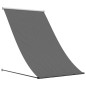 vidaXL Markise Einziehbar Anthrazit 150x150 cm Stoff und Stahl vidaXL Markise Einziehbar Anthrazit 150x150 cm Stoff und Stahl