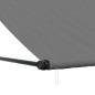 vidaXL Markise Einziehbar Anthrazit 250x150 cm Stoff und Stahl vidaXL Markise Einziehbar Anthrazit 250x150 cm Stoff und Stahl