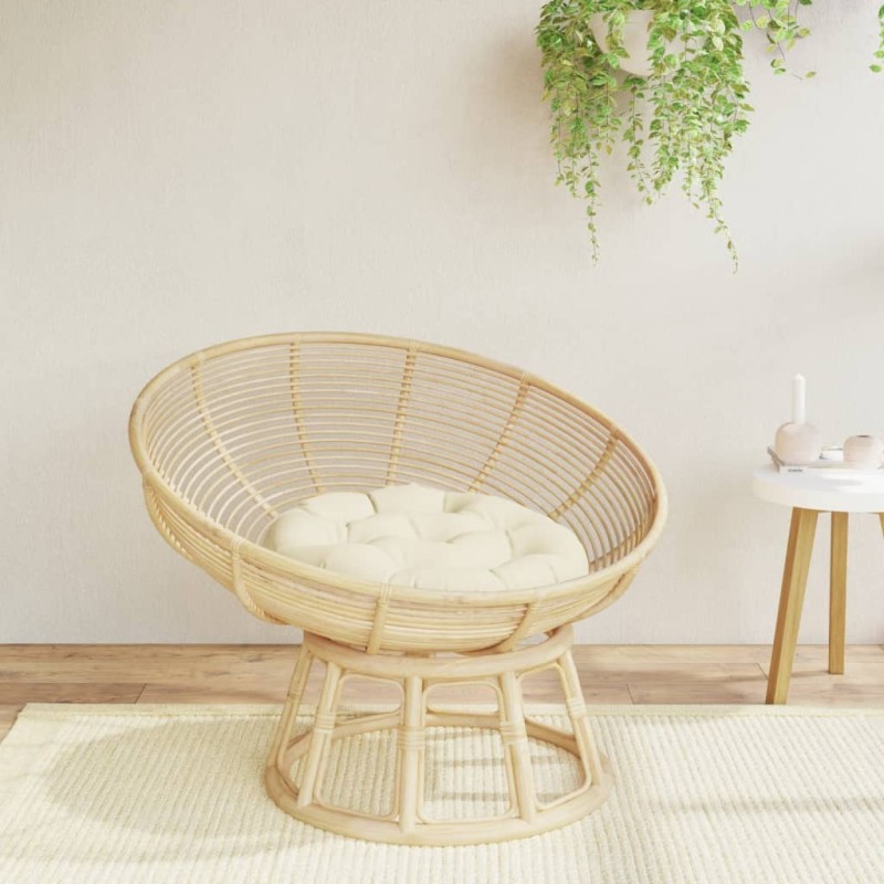 vidaXL Kissen Rund Creme Ø 60 x11 cm Oxford-Gewebe vidaXL Kissen Rund Creme Ø 60 x11 cm Oxford-Gewebe