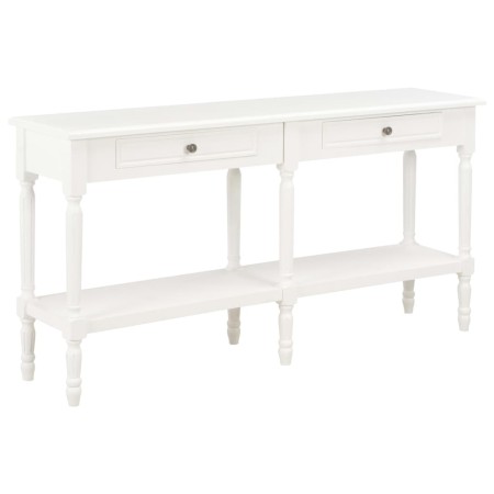 vidaXL Sideboard Weiß 150x35x77 cm Massivholz