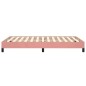 vidaXL Bettgestell Rosa 120x190 cm Samt vidaXL Bettgestell Rosa 120x190 cm Samt