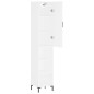 Highboard Weiß 34,5x34x180 cm Holzwerkstoff Highboard Weiß 34,5x34x180 cm Holzwerkstoff